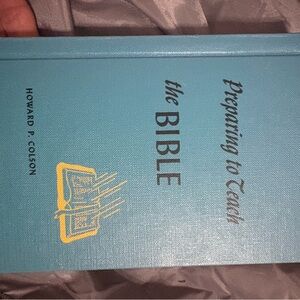 Blue 'Preparing to Teach the Bible' Book